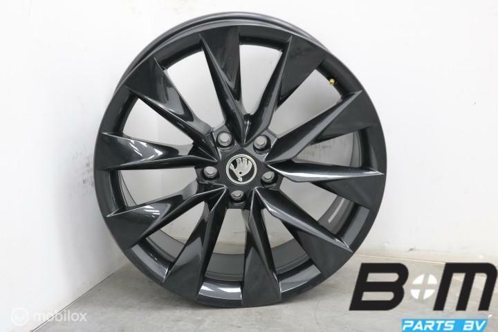 1 losse 19 inch lichtmetalen velg Skoda Enyaq 5LA601025AP, Auto-onderdelen, Banden en Velgen, Velg(en), Gebruikt