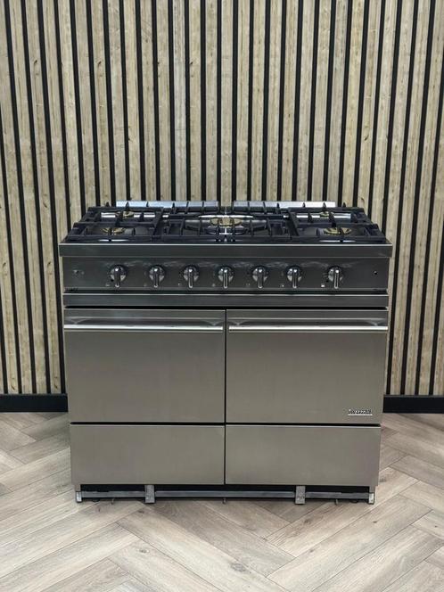 Prachtige Lacanche Inox Gas 100cm + Gasovens, Elektronische apparatuur, Fornuizen, Gas, Grill, Ophalen of Verzenden