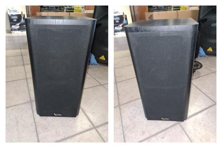Infinity RS 4001 Legendarische vintage luidsprekers, Audio, Tv en Foto, Luidsprekerboxen, Gebruikt, Front, Rear of Stereo speakers