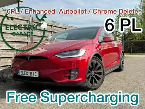 model X100D “Free Supercharging” 6PL*EAP, Auto's, Tesla, Bedrijf, Te koop, Model X, 4x4, ABS, Achteruitrijcamera, Adaptieve lichten