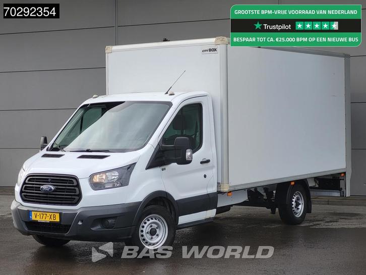 Ford Transit 130pk Laadklep Zijdeur Bakwagen Airco D'Holland, Auto's, Bestelwagens en Lichte vracht, Bedrijf, Te koop, Airconditioning