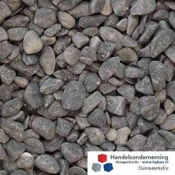 Nero ebano grind afgeronde antraciet zwart siergrind tuinpad beschikbaar voor biedingen