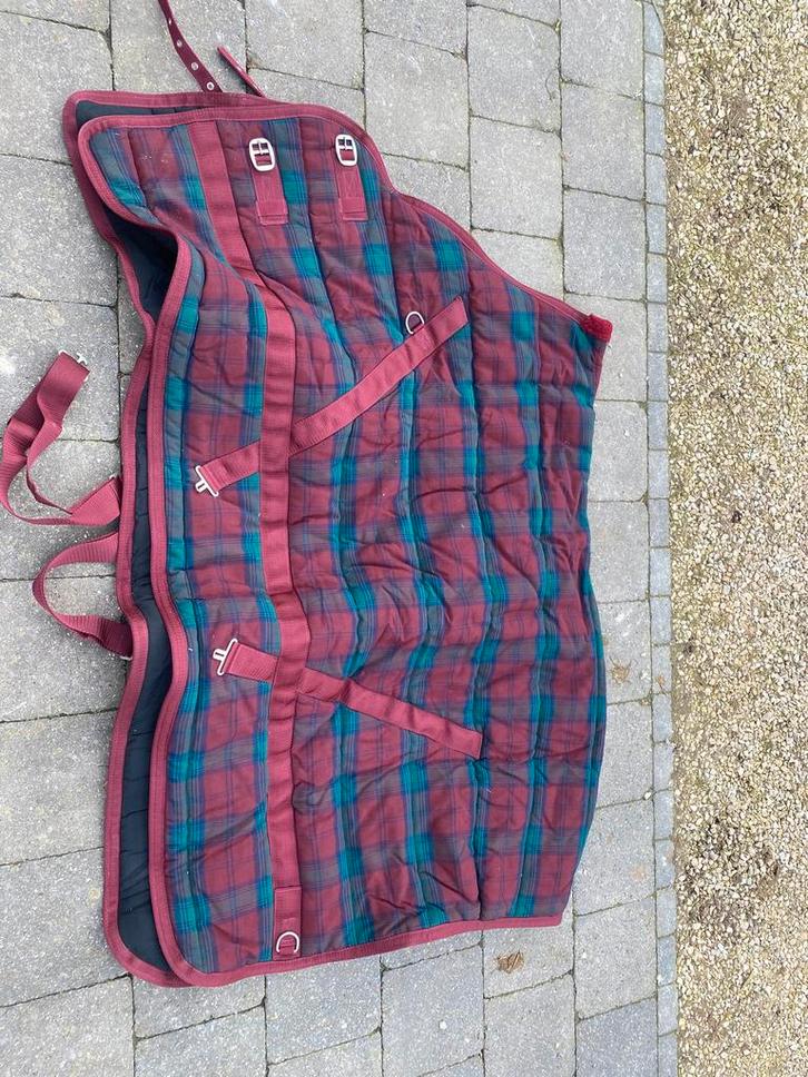 Staldekens D-pony, Animaux & Accessoires, Chevaux & Poneys | Couvertures & Couvre-reins, Comme neuf, Couverture, Couverture, Enlèvement ou Envoi