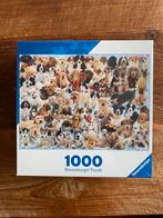 Ravensburger puzzel honden 1000 stuks nieuw in plastic, Hobby en Vrije tijd, Verzenden