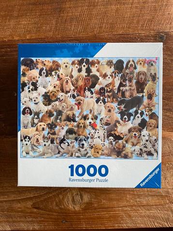 Ravensburger puzzel honden 1000 stuks nieuw in plastic 
