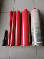 5 kernboren steenboren betonboren met 1 adapter SDS, Bricolage & Construction, Outillage | Foreuses, Enlèvement, Neuf