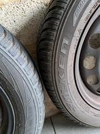 4 Winterbanden op velg 205/55R16 91H, Auto-onderdelen, Ophalen, Gebruikt, 16 inch, Banden en Velgen