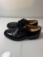 Klassieke lederen Ambiorix schoenen, Zwart, Ophalen of Verzenden, Zo goed als nieuw, Veterschoenen