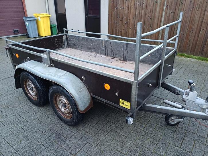 Aanhangwagen dubbelas, Autos : Divers, Remorques, Enlèvement