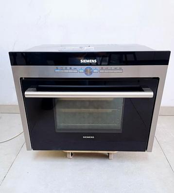 Siemens inbouw combi - stoomoven 45cm, Ophalen, Oven, Zo goed als nieuw, Inbouw