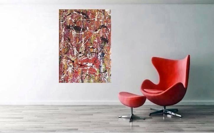Mysterious women, Antiek en Kunst, Kunst | Schilderijen | Abstract, Ophalen