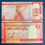 Gambia - 5 Dalasis 2015 - Pick 31 - UNC, Timbres & Monnaies, Billets de banque | Afrique, Enlèvement ou Envoi, Billets en vrac