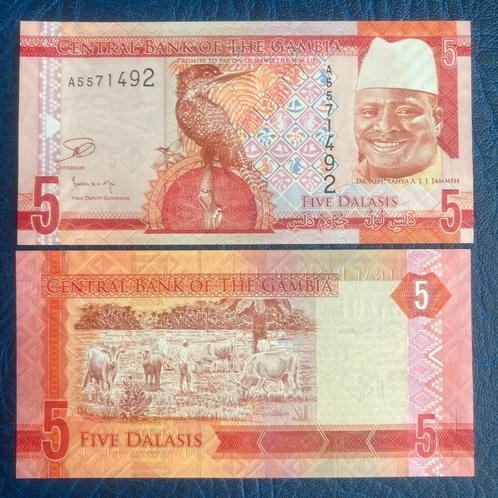 Gambia - 5 Dalasis 2015 - Pick 31 - UNC, Postzegels en Munten, Bankbiljetten | Afrika, Los biljet, Overige landen, Ophalen of Verzenden