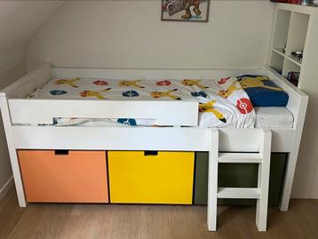 Bopita Kinderbed met 3 Opberg(rol)bakken beschikbaar voor biedingen