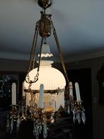 antieke luchter/lustre belge (Lempereur en Bernard), Antiek en Kunst, Ophalen