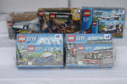 Lego sets 31102, 42004, 60043, 60081, 60084 aan 15 € p/set, Kinderen en Baby's, Speelgoed | Duplo en Lego, Gebruikt, Lego, Complete set