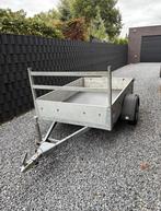 Aanhangwagen gegalvasieerd en Alumium panelen met torsie as, Auto diversen, Aanhangers en Bagagewagens, Ophalen, Zo goed als nieuw