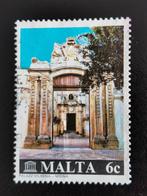 Malta 1980 - Paleis Vilhena (Mdina) - UNESCO, Ophalen of Verzenden, Malta, Gestempeld