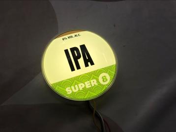 Super 8 IPA bier taplens met verlichting beschikbaar voor biedingen
