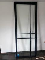 Stalen deur 930x2360mm incl kozijn met scharnieren, Doe-het-zelf en Bouw, Ophalen