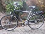 28 inch rijklare aluminium herenfiets met 7 versnellingen, Fietsen en Brommers, Gebruikt, Versnellingen, 53 tot 57 cm, Ophalen