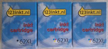 Inktpatronen 123.inkt 62XL  HP vervanger beschikbaar voor biedingen