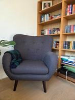 Stijlvolle retro fauteuil in topstaat – bieden vanaf €120, Huis en Inrichting, Ophalen, Hout, 75 tot 100 cm, Zo goed als nieuw
