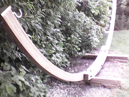 Staander voor hangmat, Tuin en Terras, Hangmatten, Gebruikt, Meerpersoons, Met standaard, Binnen, Buiten, Ophalen