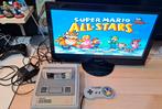 Super Nintendo SNES met het spel Mario All Star, Games en Spelcomputers, Ophalen of Verzenden