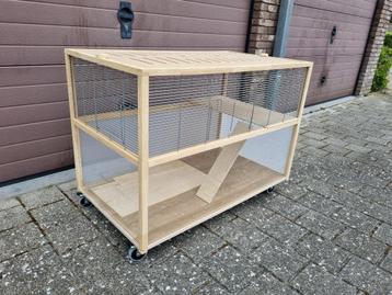 hok voor knaagdieren (konijnen, hamsters, cavia's,...) beschikbaar voor biedingen