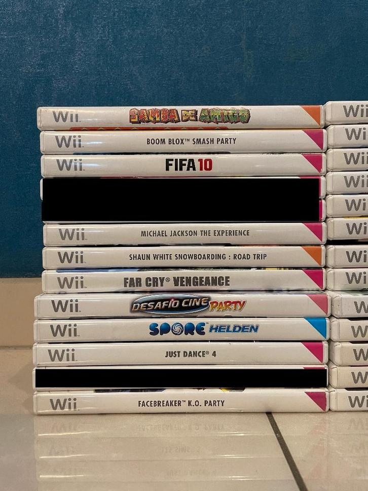 Eenheid of lot/34 Nintendo WII-spellen, Games en Spelcomputers, Games | Nintendo Wii, Zo goed als nieuw, Ophalen of Verzenden