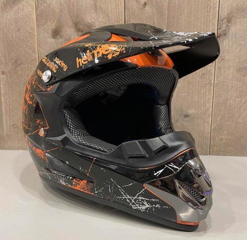 CROSSHELM/HELM NIEUW - MAAT S/M/L/XL, Motoren, Kleding | Motorhelmen, Dames, Heren, Kinderen, Offroadhelm, L, Nieuw met kaartje