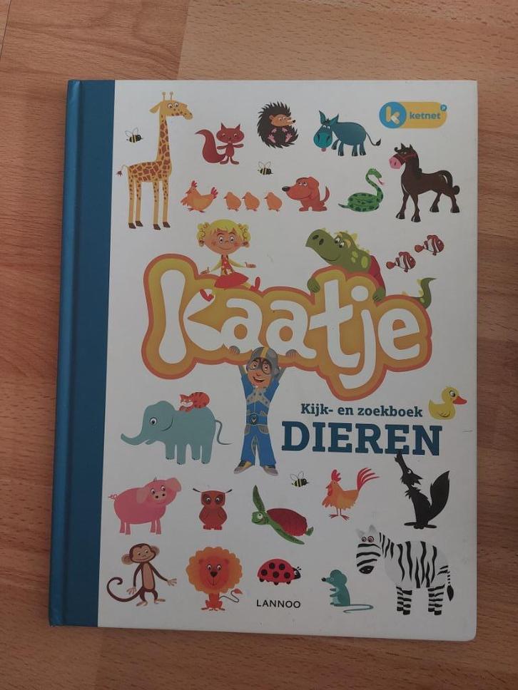 Kaatje Kijk en zoekboek dieren, Boeken, Kinderboeken | Kleuters, Zo goed als nieuw, Fictie algemeen, 5 of 6 jaar, Jongen of Meisje