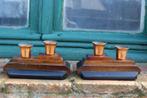 Kandelaars, made in Antwerpen.  Fifties., Ophalen of Verzenden