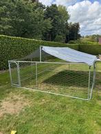 Chenil en acier galvanisé, Animaux & Accessoires, Comme neuf, Enlèvement, 100 cm ou plus, Chenil chien