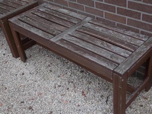 Tuinbank, Tuin en Terras, Tuinbanken, Gebruikt, Hout, Ophalen