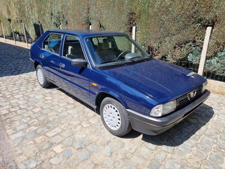 Alfa Romeo 33 1.3S, Auto's, Alfa Romeo, Particulier, Benzine, 4 deurs, Handgeschakeld, Blauw, Beige, Stof, Ophalen