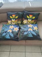 Set van 4 kussens, Hawai, 400 x 400, katoen, Enlèvement ou Envoi