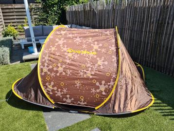 Popup tent Quechua voor drie personen, slechts 30€., Ophalen, Zo goed als nieuw, Tot en met 3