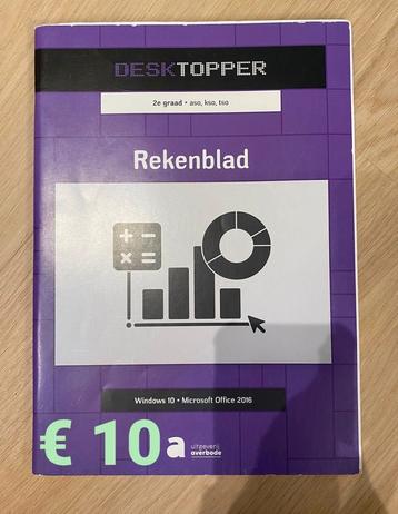Desk topper rekenblad, Enlèvement, Utilisé