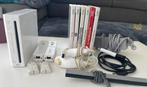 Wii, Games en Spelcomputers, Ophalen, Gebruikt, Met 2 controllers, Met games