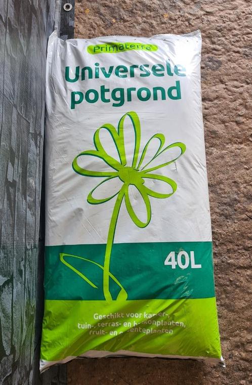 Potgrond – 40 Liter – Kwaliteit voor je Planten, Tuin en Terras, Aarde en Mest, Potgrond, Ophalen