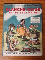 Blanche-Neige partition (c) Walt Disney 1945, Ophalen of Verzenden, Gelezen, Algemeen