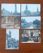 6 postkaarten Brugge, Verzamelen, Ophalen of Verzenden, Voor 1920, Gelopen