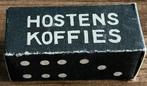 HOSTENS KOFFIES Dominoes spel, Ophalen of Verzenden, Zo goed als nieuw, Verpakking