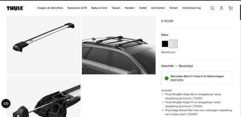DAKDRAGERS MERCEDES C-KLASSE W204, Auto diversen, Dakdragers, Zo goed als nieuw, Ophalen