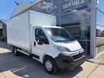 Citroen Jumper 4-35 L4 2.2 BlueHDI 165  S&S  CARGO BOX, Auto's, Citroën, 122 kW, Wit, Bedrijf, Grijs