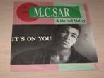Disque vinyl 45 tours m.c.sar & the real mccoy - it's on yo, Cd's en Dvd's, Vinyl | Dance en House, Ophalen of Verzenden, Zo goed als nieuw
