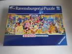 Puzzel Ravensburger 1000 stukjes Disney groepsfoto, Gebruikt, Ophalen of Verzenden, 500 t/m 1500 stukjes, Legpuzzel