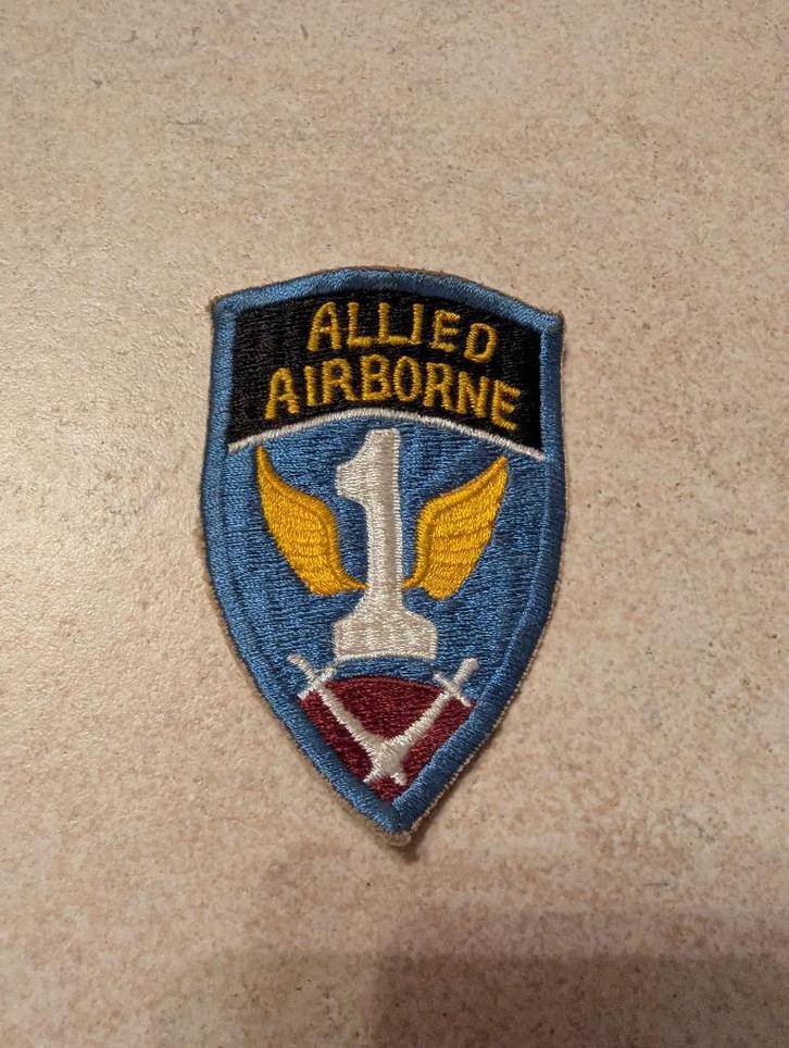 Patch 1st Allied Airborne us ww2 GI, Collections, Objets militaires | Seconde Guerre mondiale, Armée de terre, Envoi